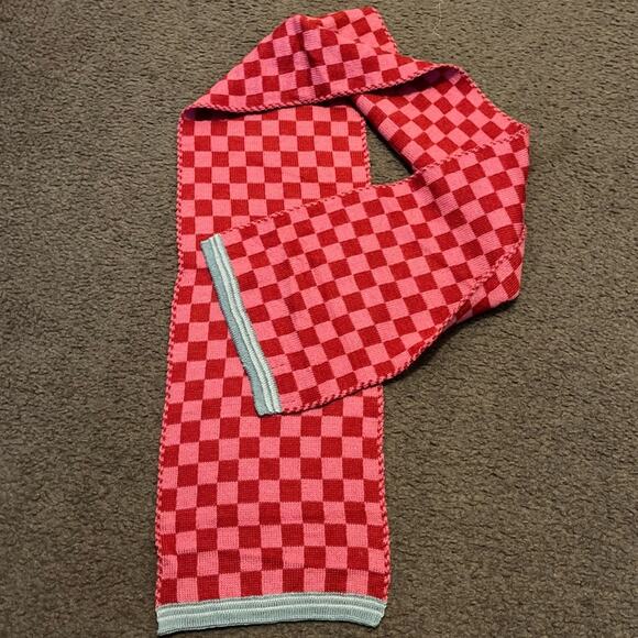 Vintage Oleana Wool Checkered Scarf - Picture 3 of 5